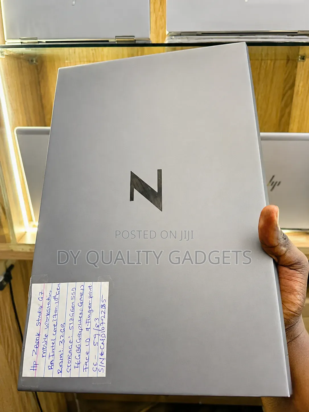 Laptop HP Zbook Studio G7 32GB Intel Core i7 SSD 512GB