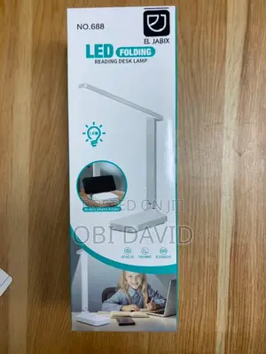 LED Folding Reading Desk Lamp With Mobile Phone Holder