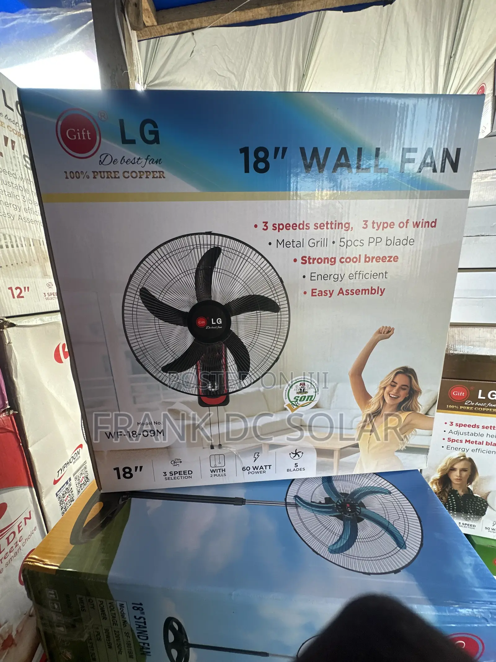 18 “ Wall Fan LG