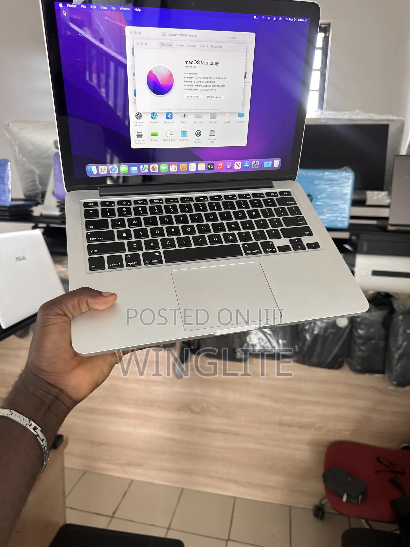 Laptop Apple MacBook 2015 8GB Intel Core i5 SSD 250GB