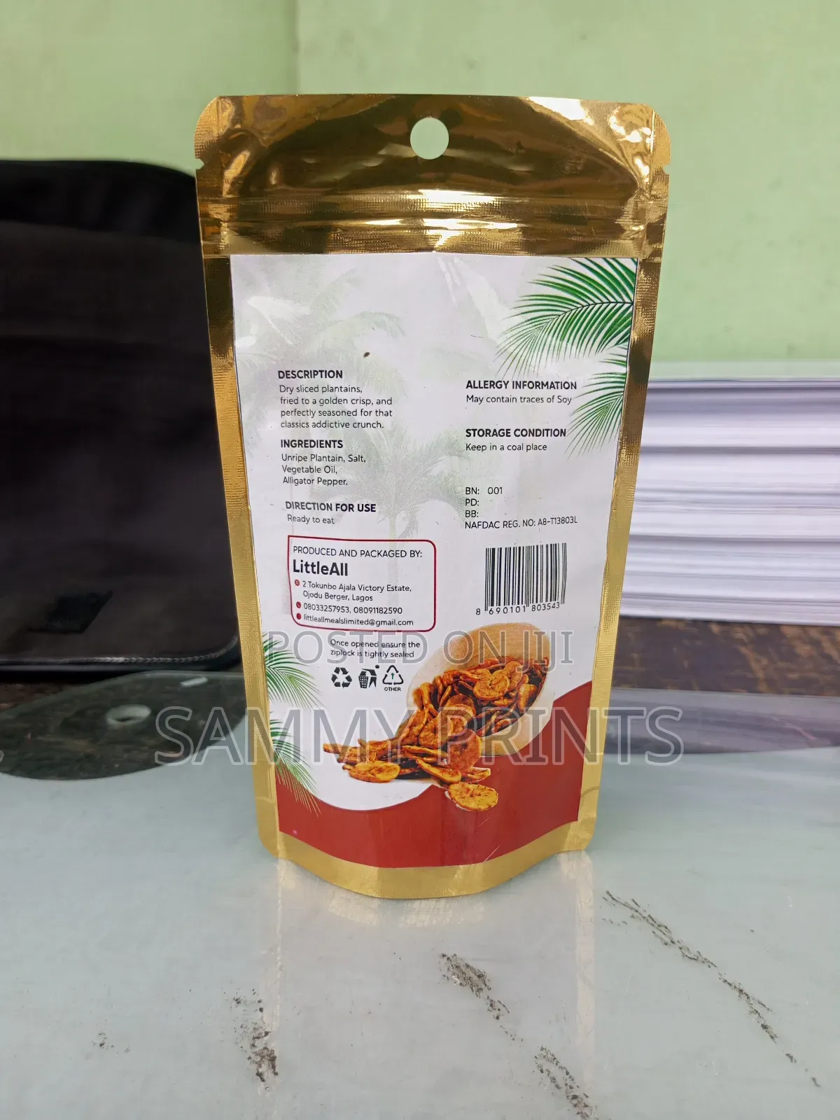 Ziplock/Sealable Pouch Printing