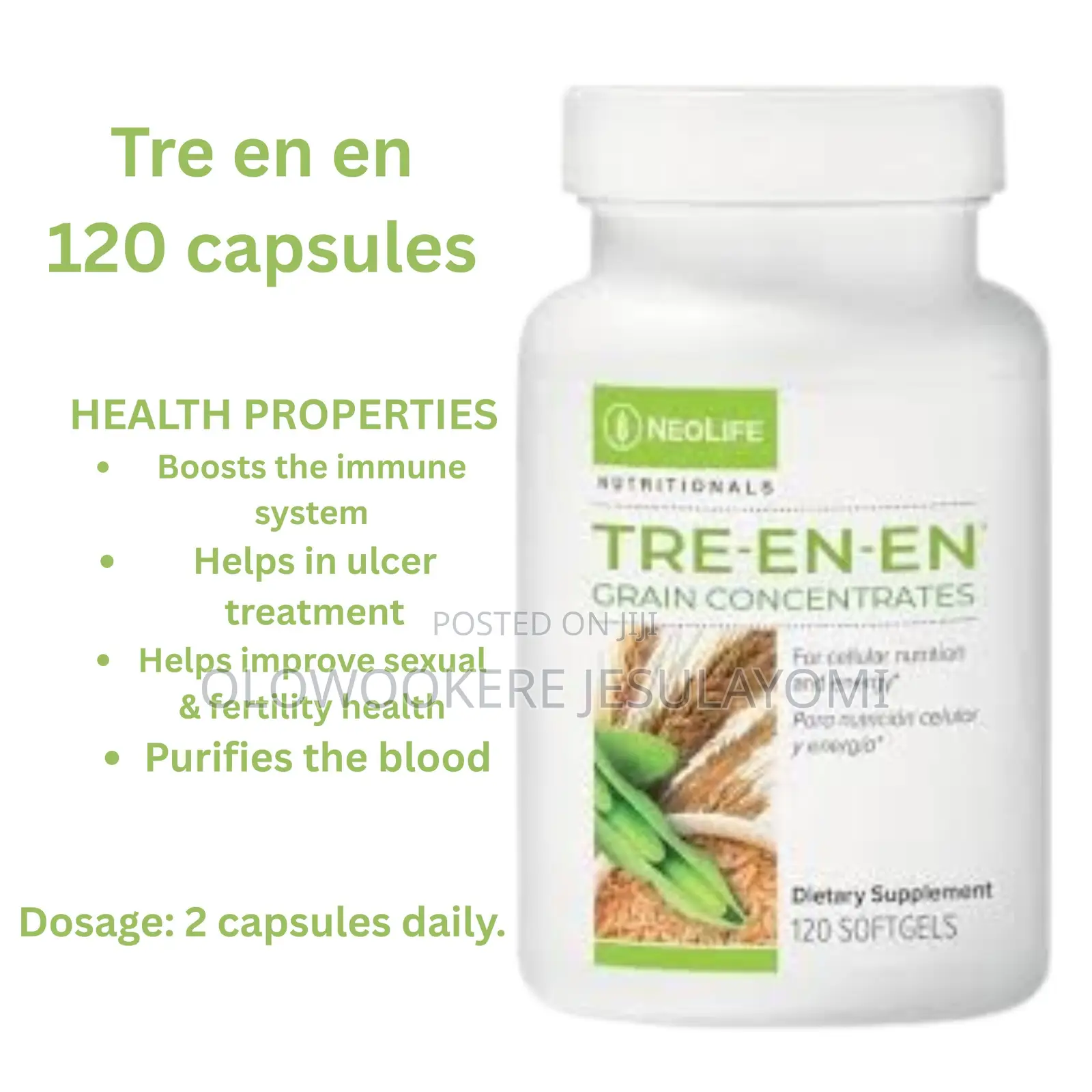 Tre en en 120 Capsules