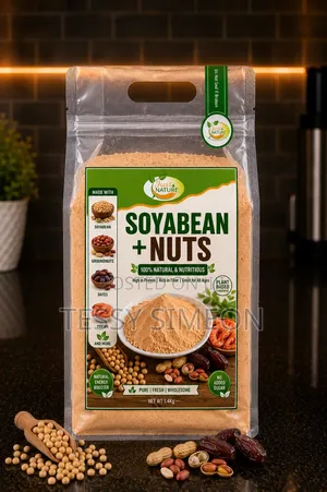 Soyabean Powder + Dates + Nuts