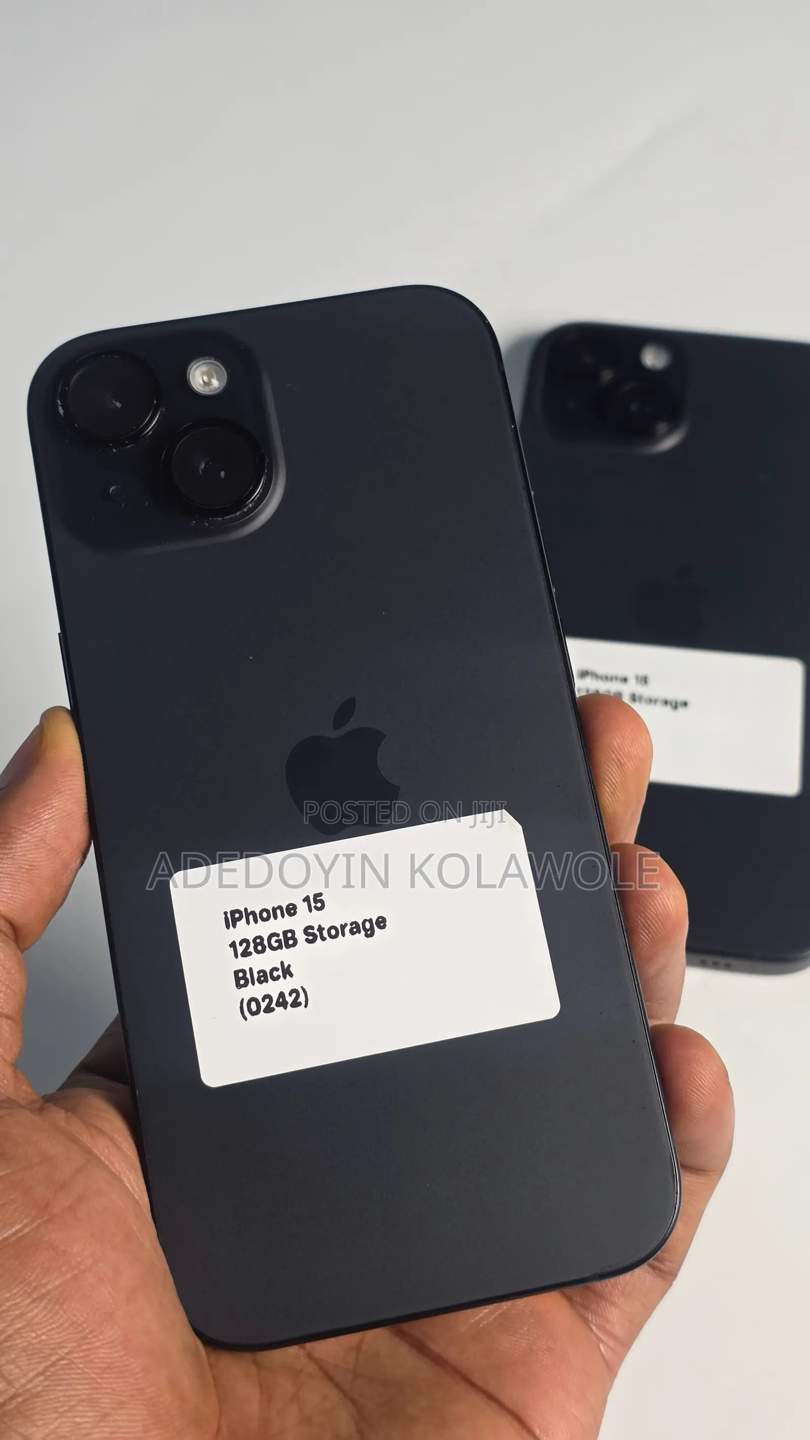 Apple iPhone 15 128 GB Black