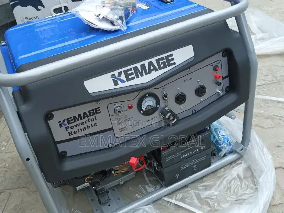 Kemage Powerful 6.5kva Petrol Generator Remote Control