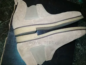 Zara Lethal Chelsea Boot With a Split Suede Finish
