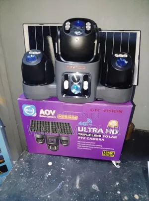 Ultra CCTV CAMERA WITH Solar Panel