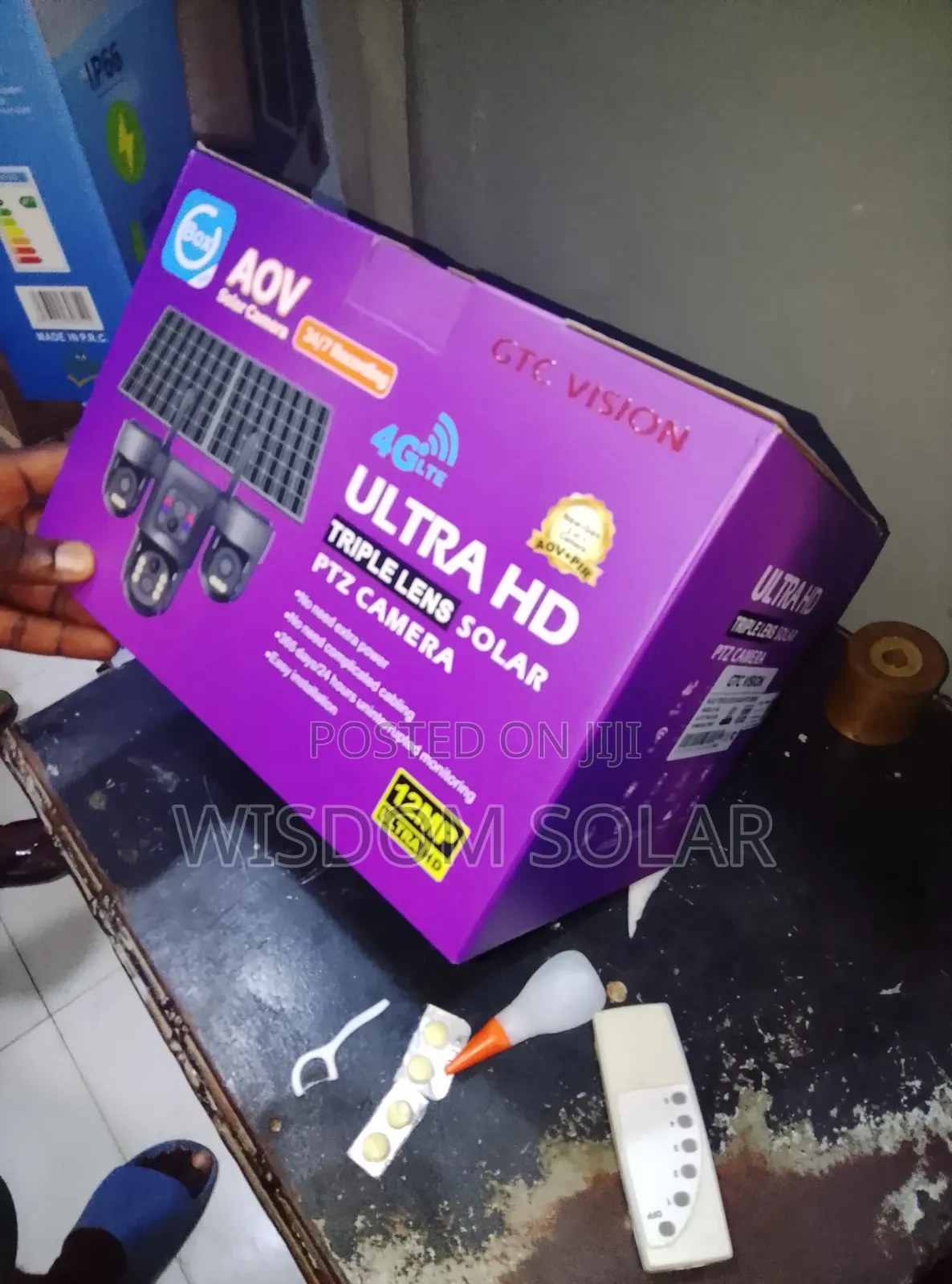 Ultra CCTV CAMERA WITH Solar Panel