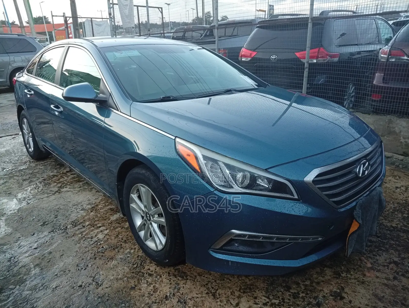 Hyundai Sonata 2015 Blue