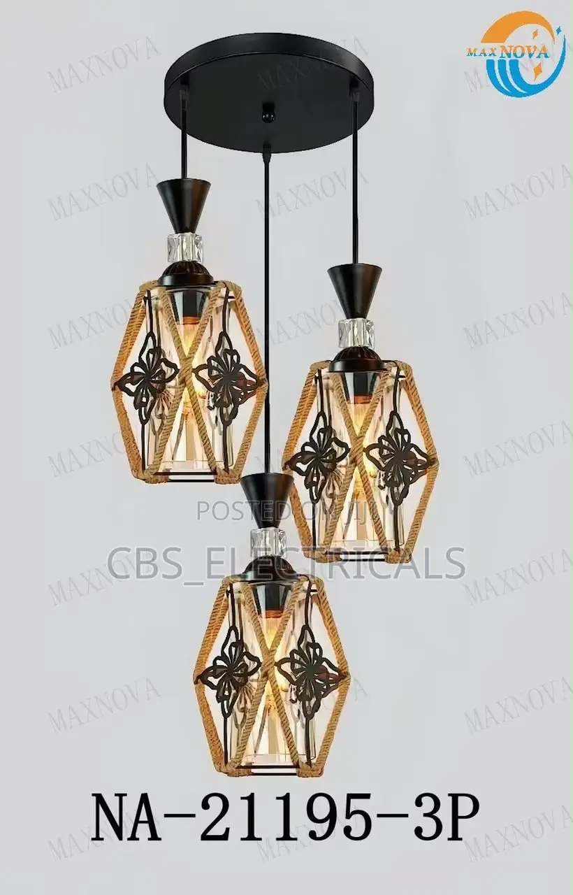 Modern Rope Pendant