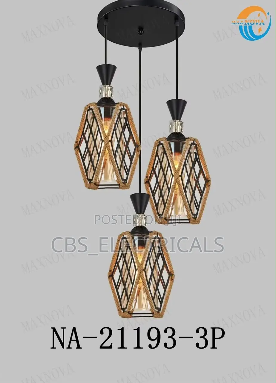 Modern Rope Pendant