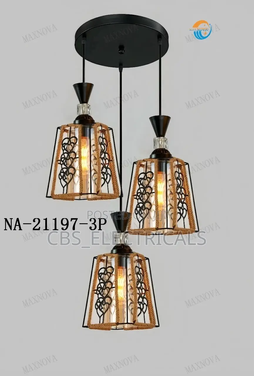 Modern Rope Pendant