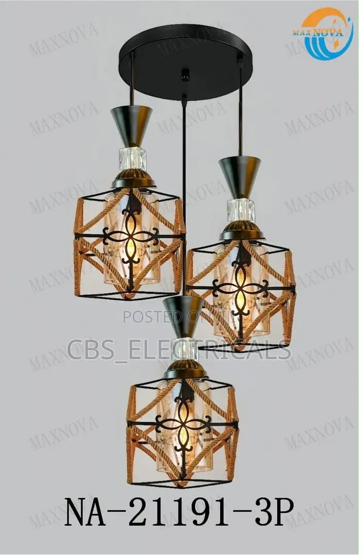 Modern Rope Pendant