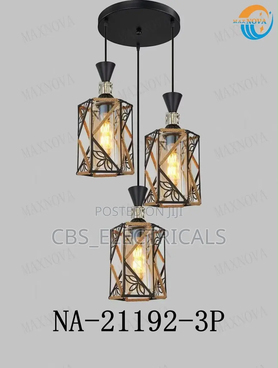 Modern Rope Pendant