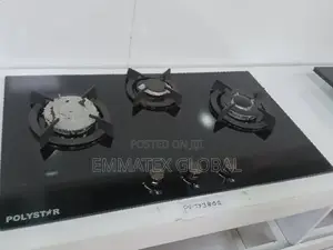 New Polystar 3 Burner Gas Cooker