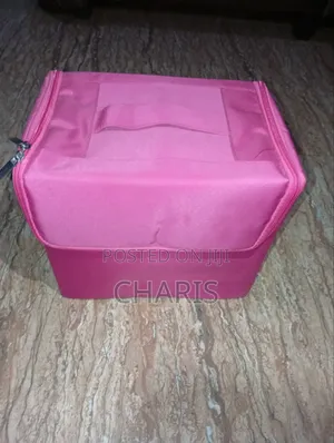 Pink Multi-Compartment Jewellery/ Makeup Storage Box