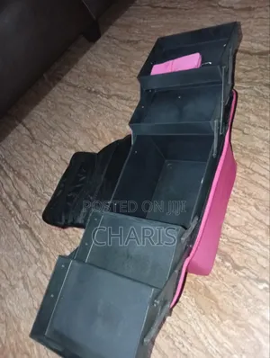Pink Multi-Compartment Jewellery/ Makeup Storage Box