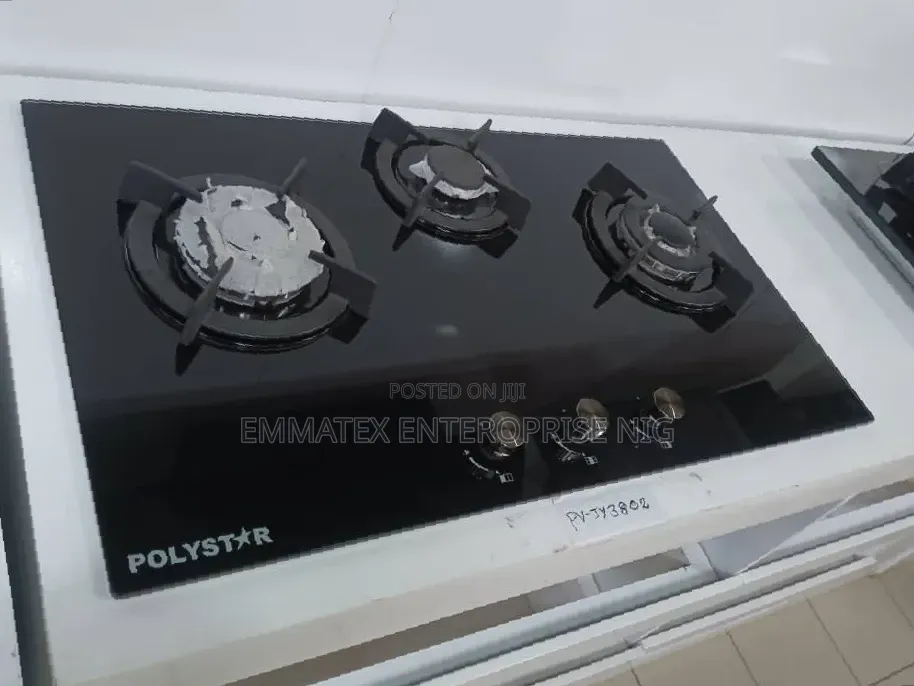 Original Polystar 3 Burner INBUILT Cooker