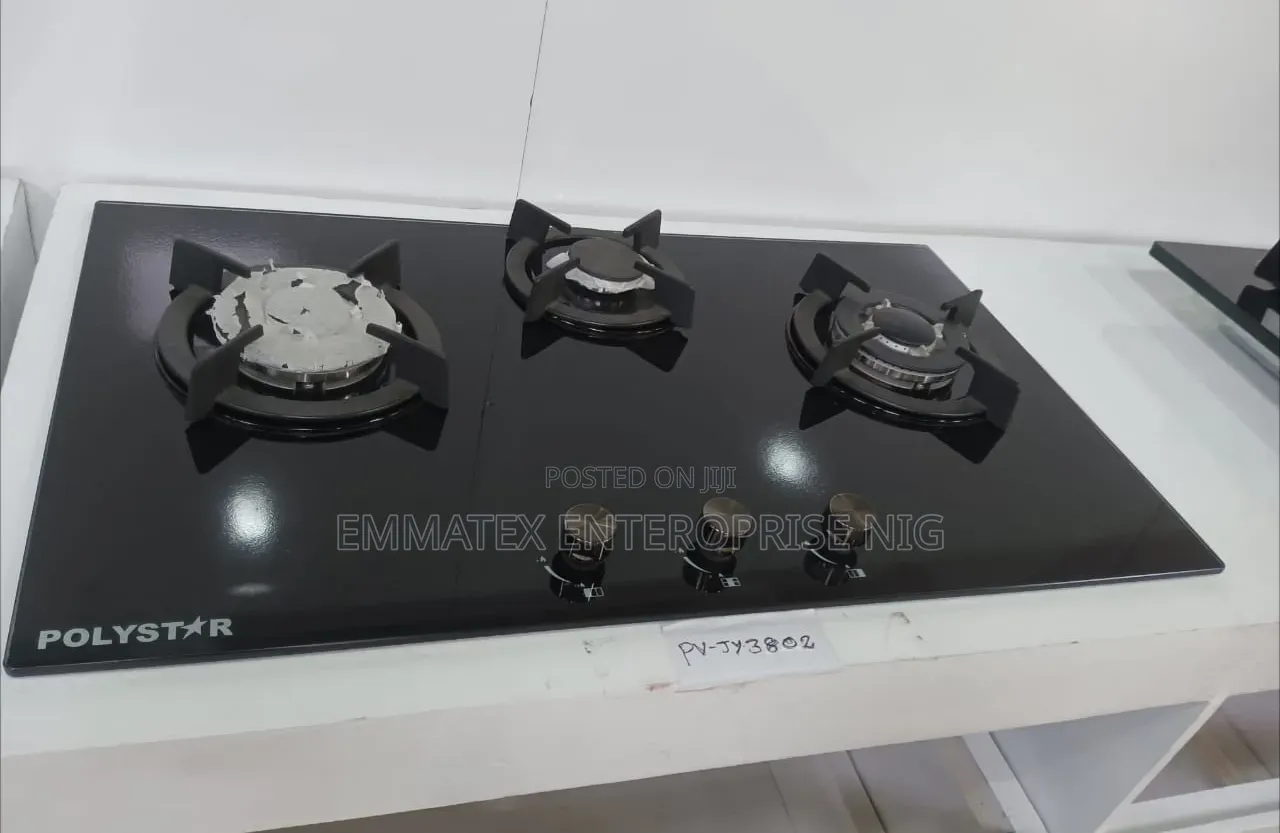 Original Polystar 3 Burner INBUILT Cooker