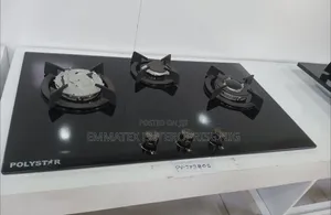 Original Polystar 3 Burner INBUILT Cooker