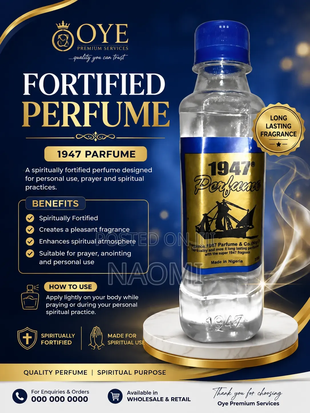 Spiritual Perfumes