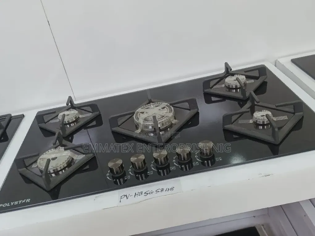 Original Polystar INBUILT 5 BURNER Cooker