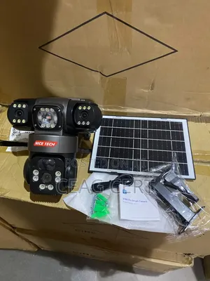 3Lens Solar Camera With Panel