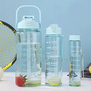 3in1 Transparent Water Bottle