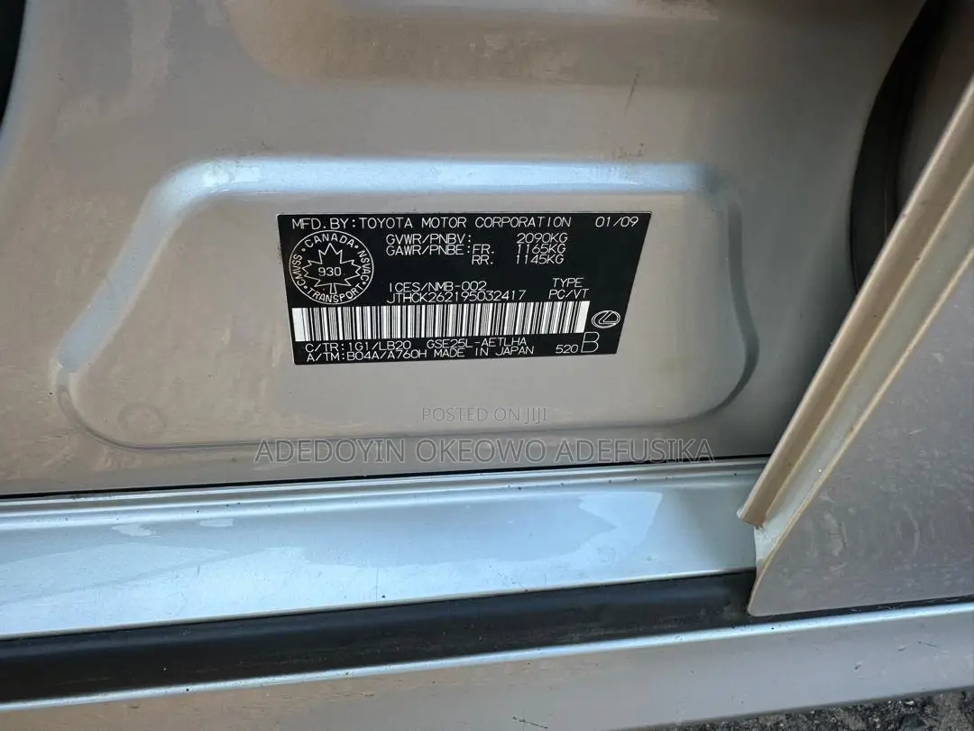 Lexus IS 250 2010 Silver