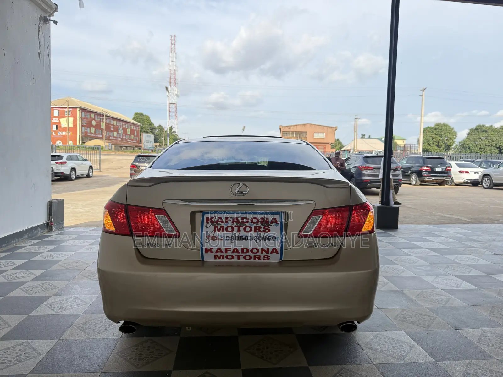 Lexus ES 350 2008 Gold