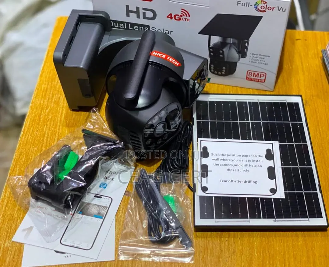 Double Lens Solar Camera