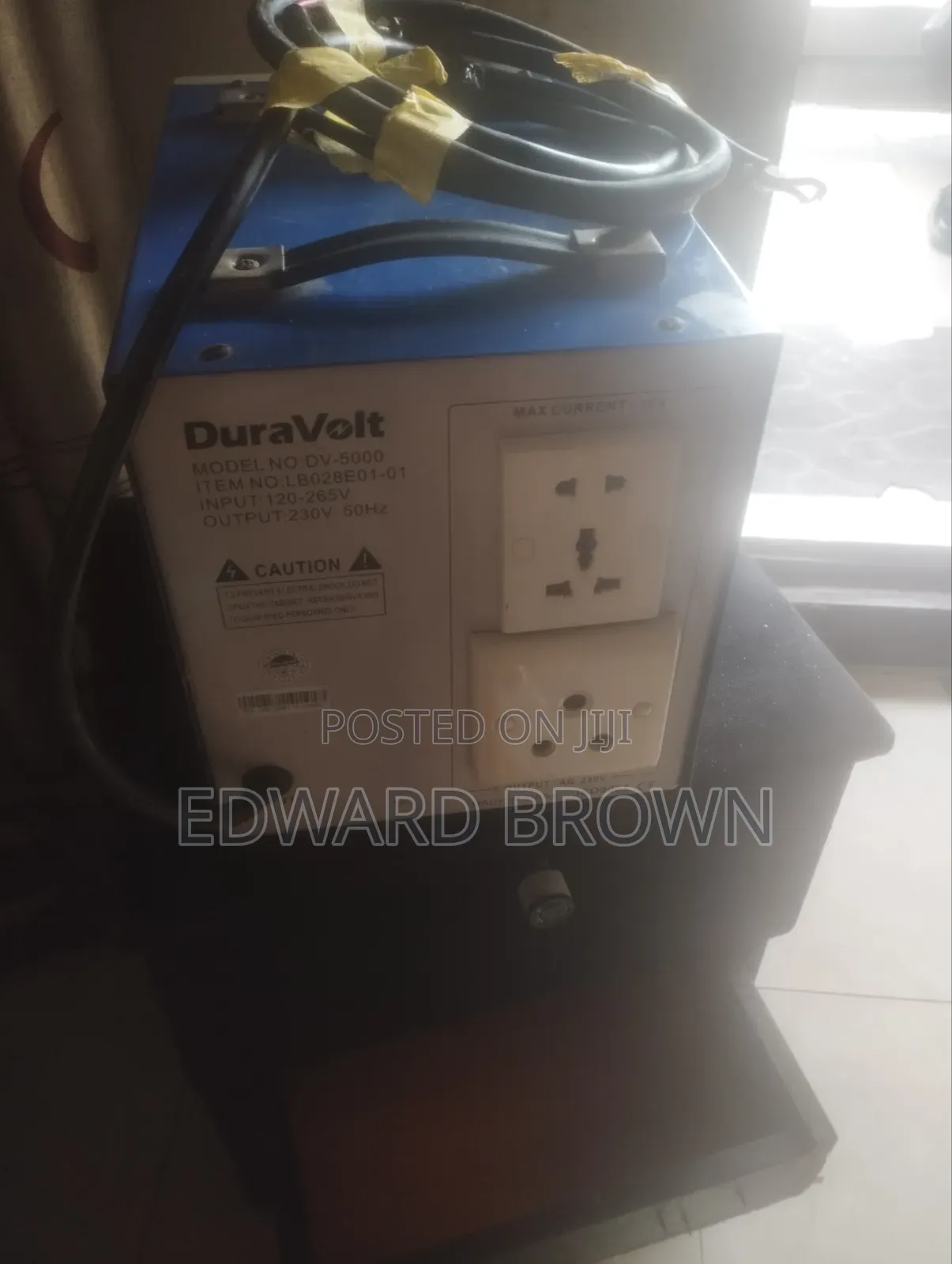 Clean Used 5000watts Dura Volt Stabilizer