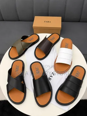 Zara Premium Luxury Men Slippers– Comfortable, Durable Stylish