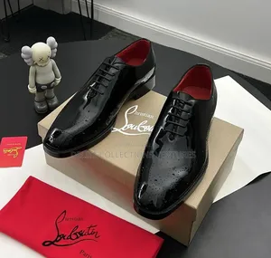 *Christian Louboutin Patent Leather Corporate Shoe; Now Available