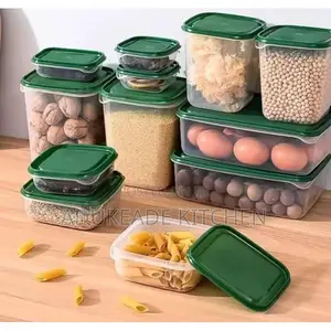 17pcs Portable Airtight Freezer/Refrigerator Container for Every Home