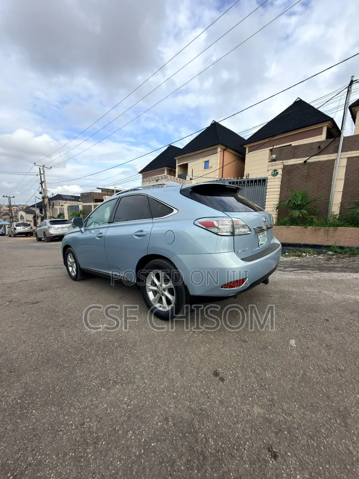 Lexus RX 2012 Blue