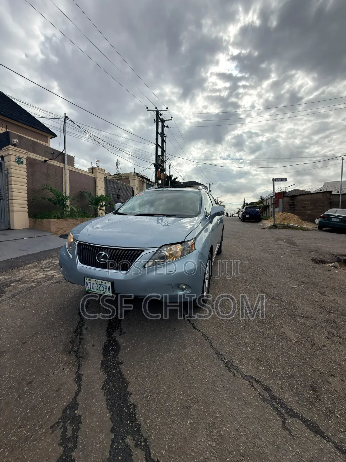 Lexus RX 2012 Blue