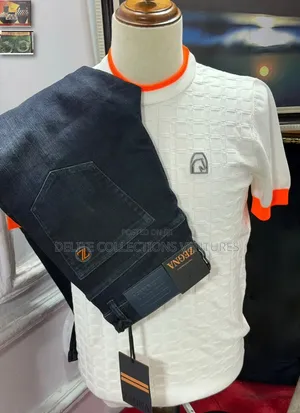 *High Quality Luxury Design Hermes Tee Shirt and Jeans