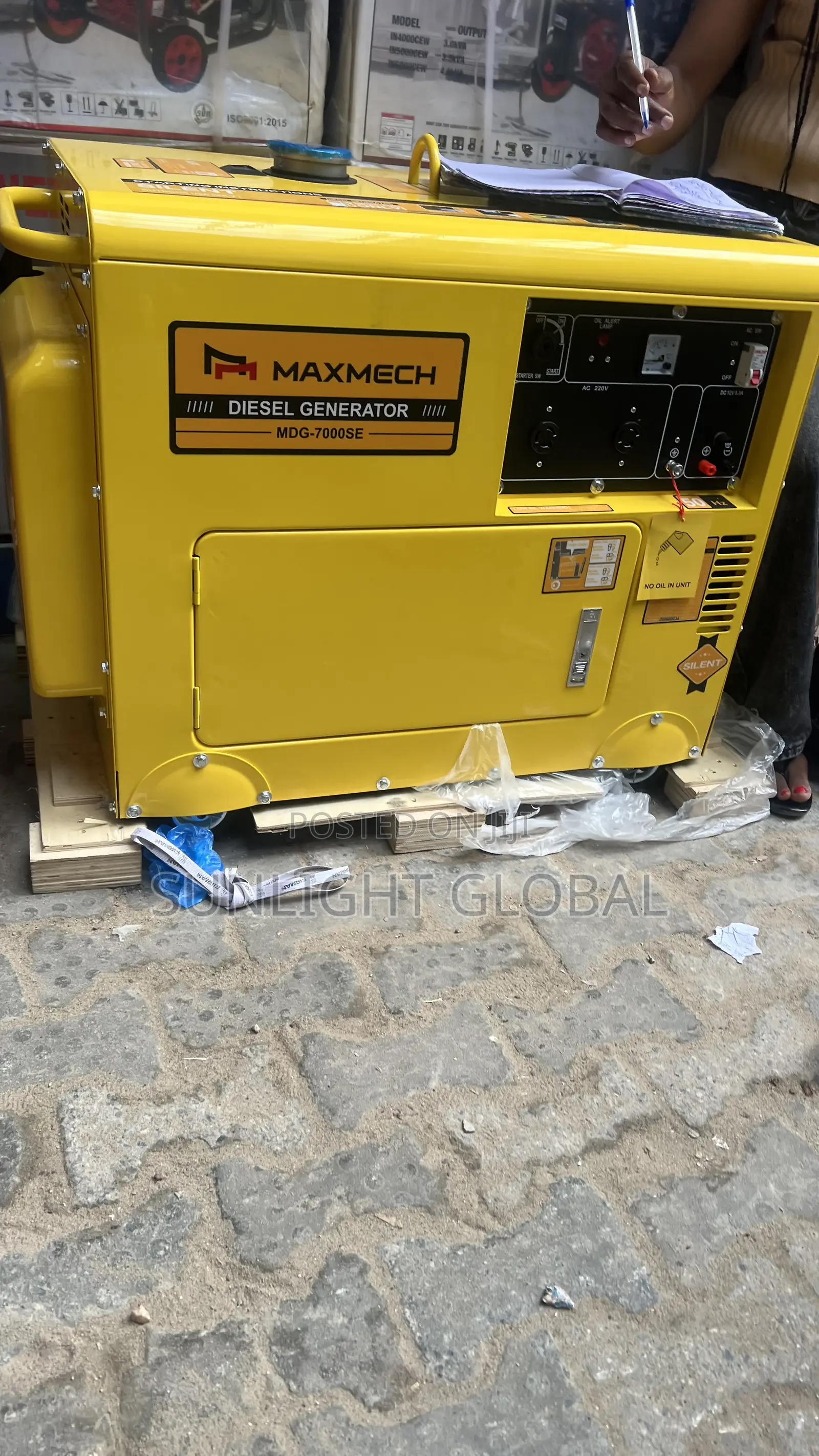 Maxmech Diesel Soundproof Generator