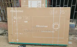 Original Hisense Qled6 Smart TV 75" 