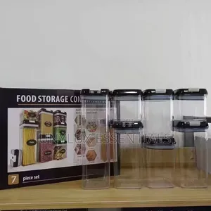 7in1 Storage Container White and Black
