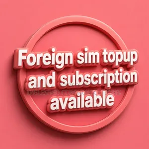 Foreign Sim Topup Available