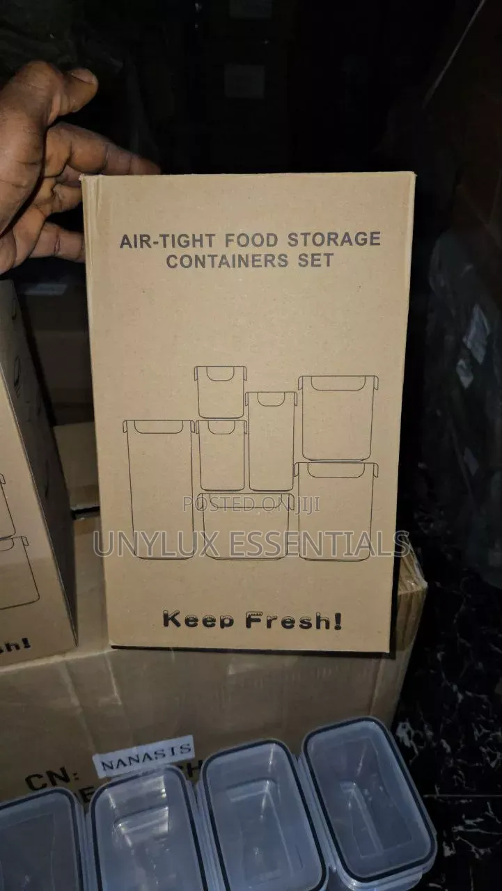 8pcs Airtight Food Storage Container Set (Keep Fresh)