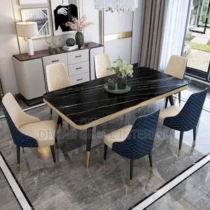 High Class Luxury 6 Seater Dining Set