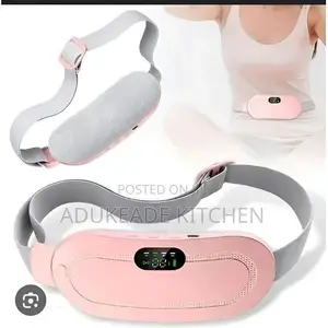 Smart Menstrual Heating Pad Belt , Rechargeable Cramp Relief Massager