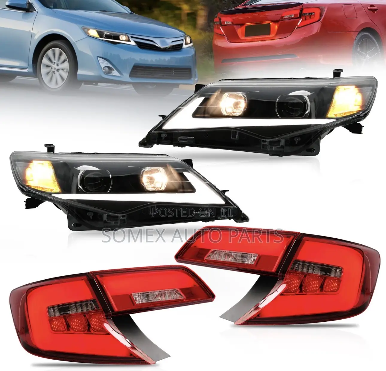 Camry 2012-2014 Upgraded Front and Back Light Available