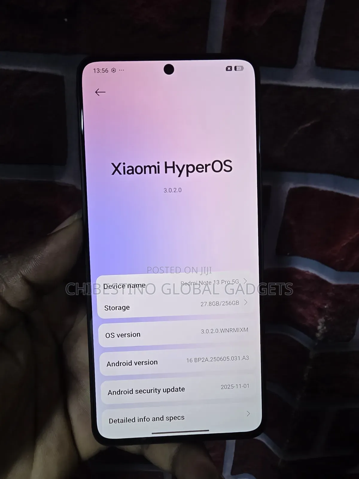 Xiaomi Redmi Note 13 Pro 5G 256 GB Red