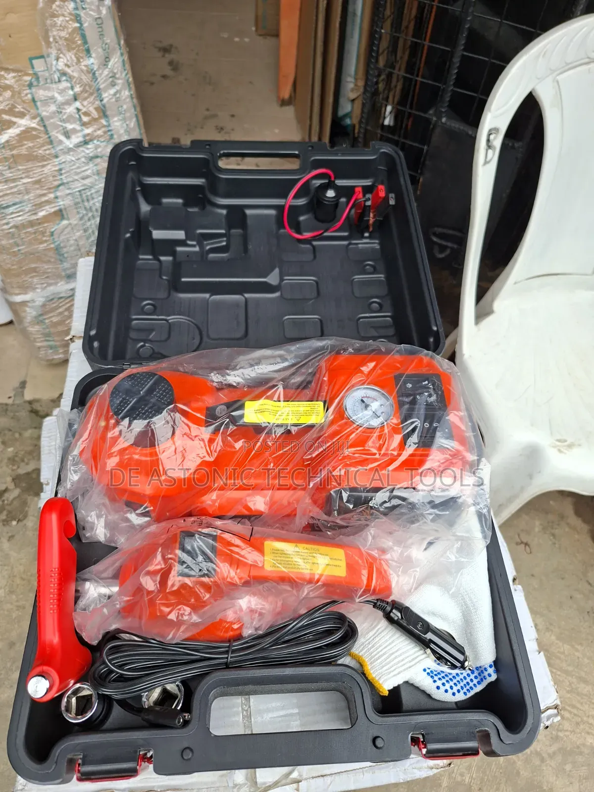 3-in-1 Electric Car Jack Kit