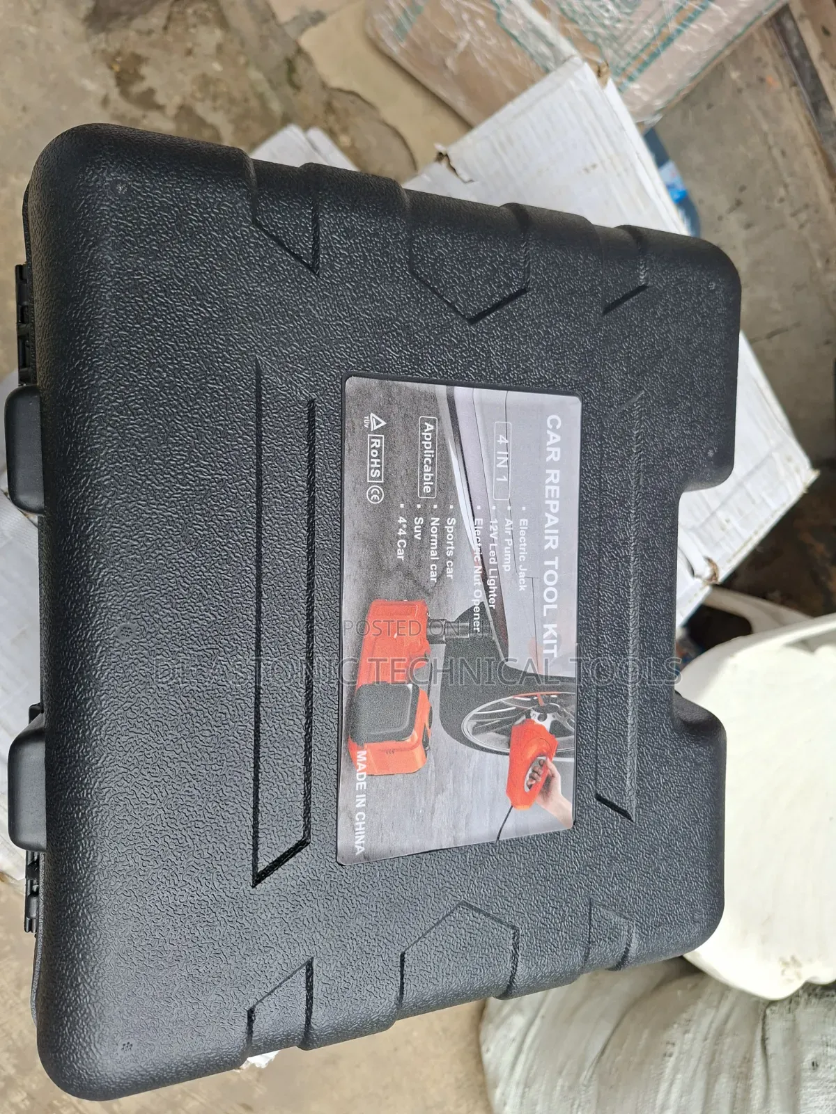 3-in-1 Electric Car Jack Kit