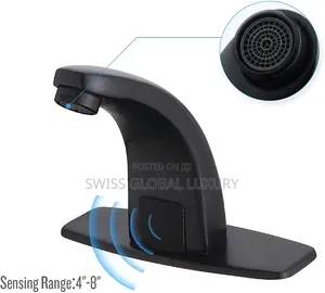 High Grade Black Sensor Tap
